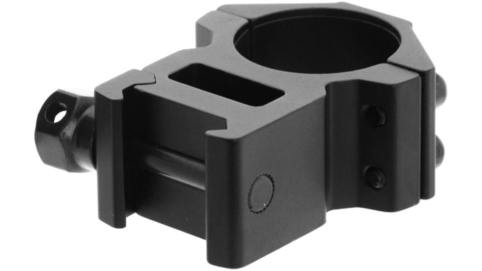 Leapers UTG ACCUSHOT 1in/2PCs Medium Profile Picatinny/Weaver Rings, Black, RGWM-25M4