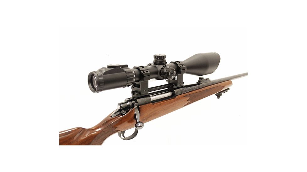 Leapers UTG Accushot 4-16X56 30mm Scope, AO, 36-color Illumination Enhancing, G4 Dot Reticle, SCP3-UG4165G4