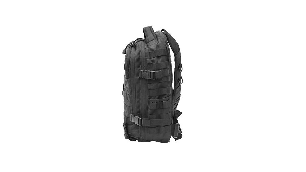 Leapers UTG Ambi 24/7 Cross Body Shoulder Vital Sling Pack,Black PVC-SP247B
