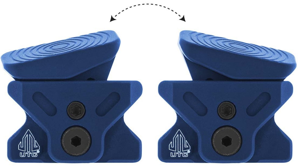 Leapers UTG Angled Index Mount, Keymod, Matte Blue, TL-TRK01B
