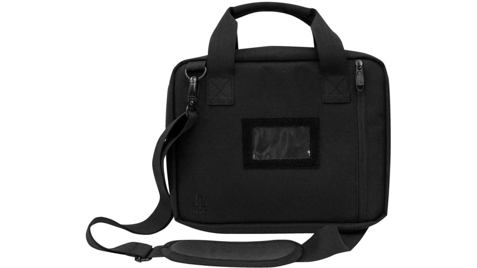 Leapers UTG Competition Shooters Double Pistol Case, Black, PVC-PC05B