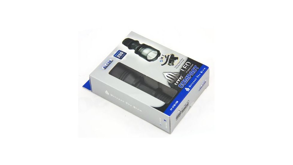 Leapers UTG COP 200 Lumen LED Light, Single Battery, Handheld or QD Mount, _x000D_ LT-EL138