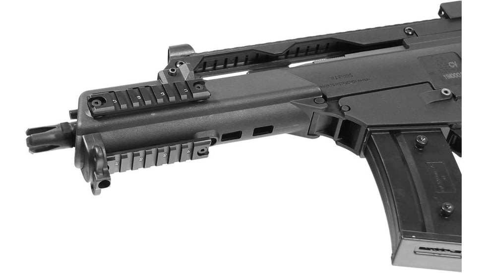 Leapers UTG G36 Picatinny Rail Set, 2-piece Short, Black, MNT-P501