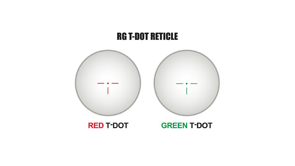 UTG Pro 4.2in ITA 1x 38mm Reflex Red Dot Sight w/ QD Mount, Riser Adaptor, Red/Green Color, T-Dot Reticle, Black, SCP-DS3840TDQ