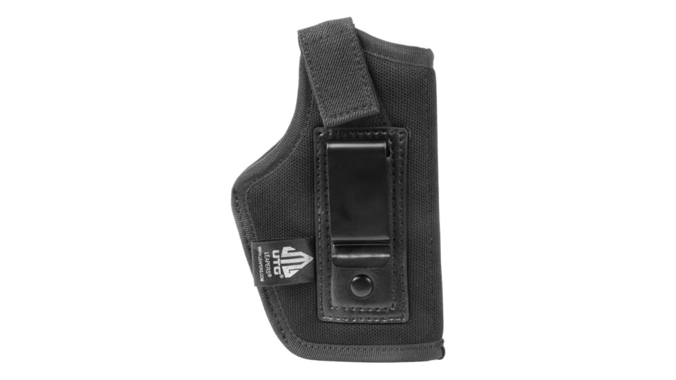 Leapers UTG IWB Belt Holster, Right Hand, Black, PVC-H389B