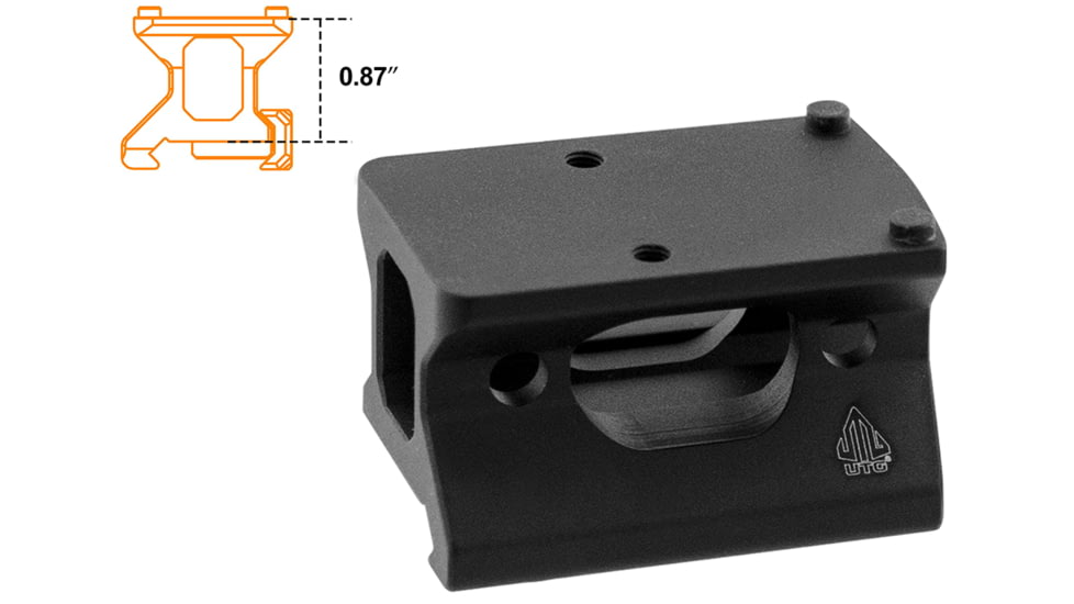 Leapers UTG Picatinny Optic Mount, Red Dot Mount