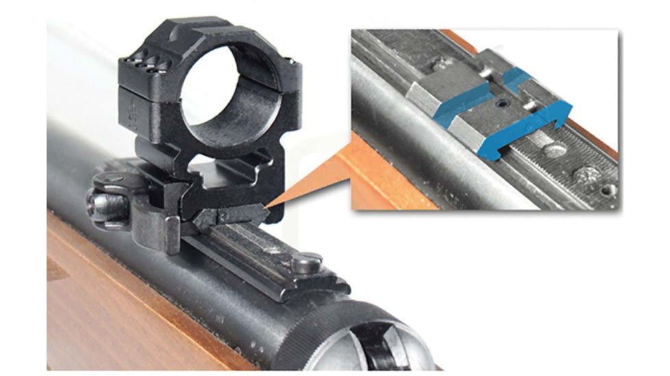 Leapers UTG Low Profile Dovetail to Picatinny Rail Mount Adapter, Black, MNT-DT2PW01