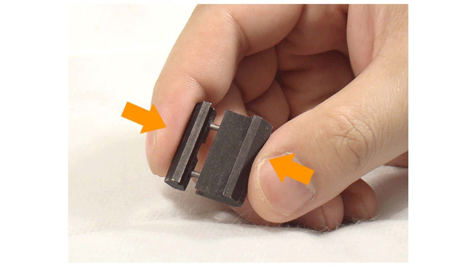 Leapers UTG Low Profile Dovetail to Picatinny Rail Mount Adapter, Black, MNT-DT2PW01