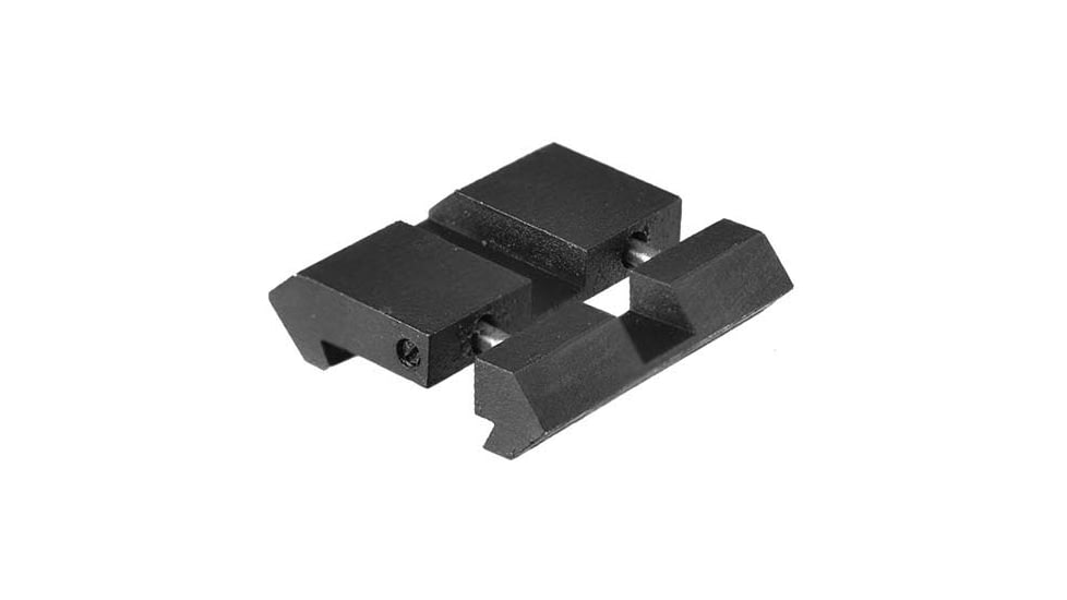 Leapers UTG Low Profile Dovetail to Picatinny Rail Mount Adapter, Black, MNT-DT2PW01