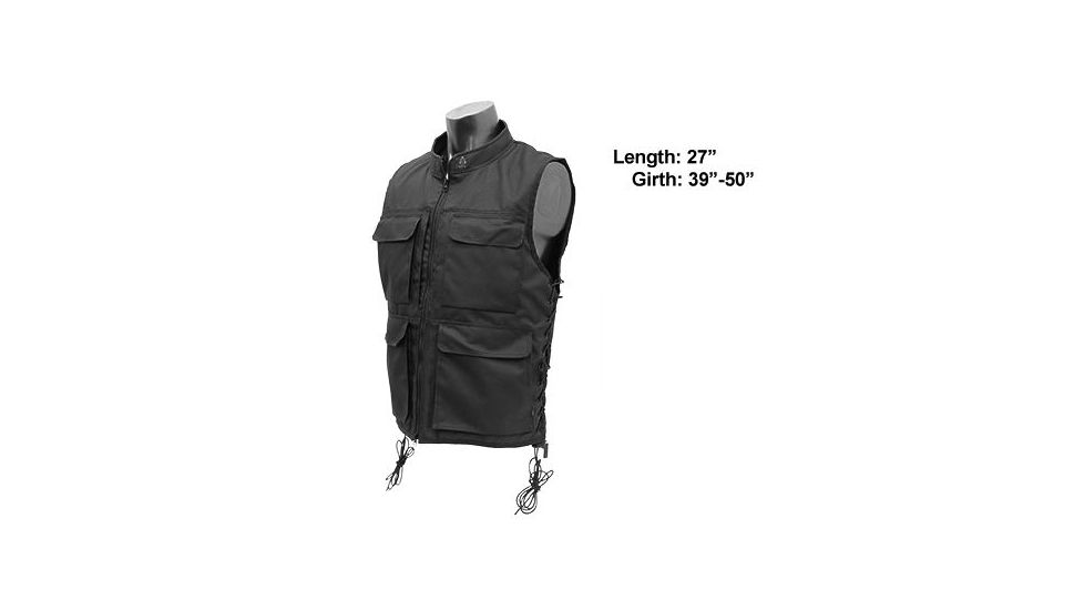 UTG Pro True Hunter Sporting Vest - Men's, Black, Small/Medium, PVC-VM32BB