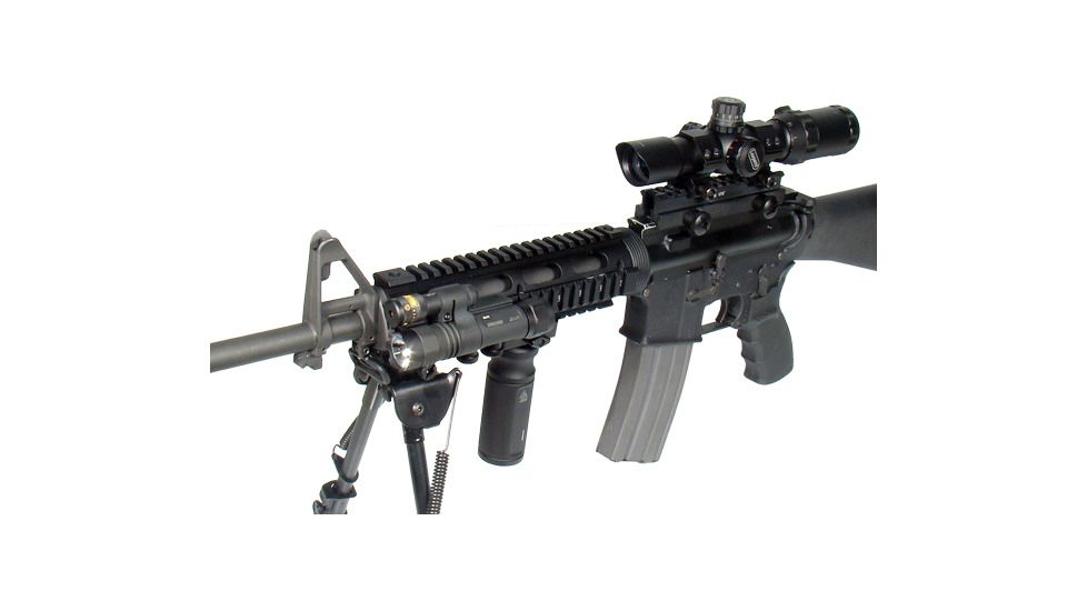 Leapers UTG PRO Model 4/AR15 Mid Length Drop-in Quad Rail, Black, MTU007