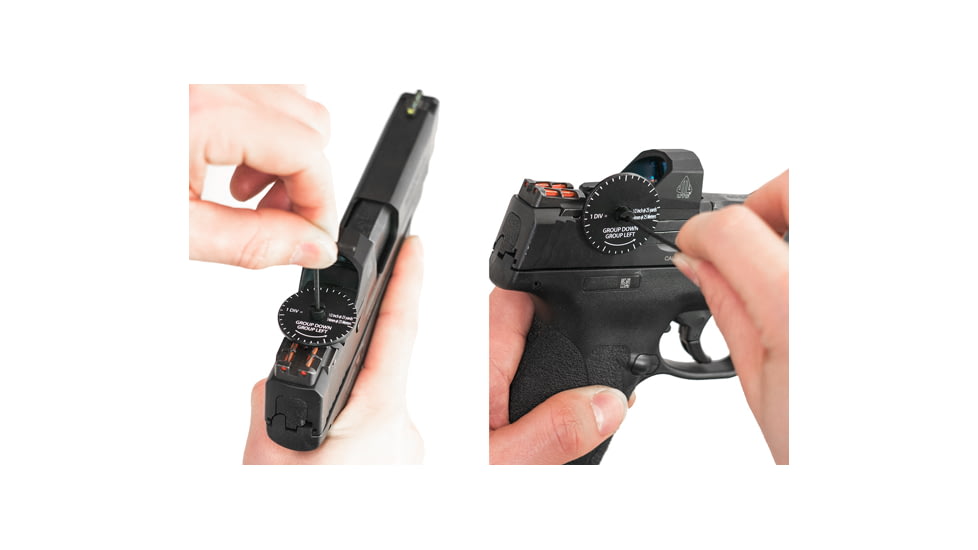 Leapers UTG OP3 Mini Micro Red Dot Sight, 1x, 3 MOA MRDS, Black, OT-RDM16R