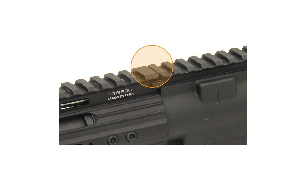 Leapers UTG PRO 13in Super Slim Free Float Rail for AR10, _x000D_ MTU020SSA