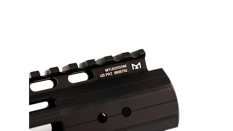 Leapers UTG PRO AR-15 Super Slim Free Float M-LOK Handguard, 10 inch, Black, MTU025SSM