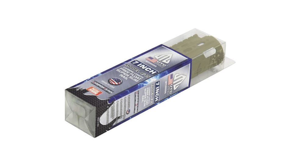 Leapers UTG PRO AR15 7in Super Slim Free Float Handguard,FDE Cerakote, _x000D_ MTU005SSD