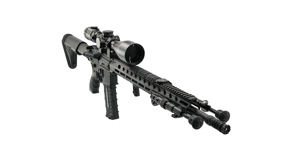 Leapers UTG PRO Arwen 17in M-LOK Free Float Handguard, Black, MTU048SEM