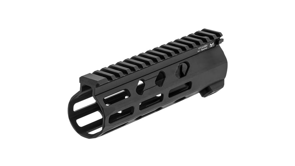 Leapers UTG PRO Arwen 7in M-LOK Free Float Handguard, Black, MTU044SEM
