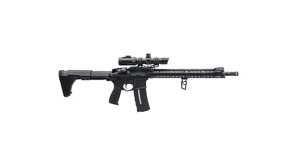 Leapers UTG PRO Forerunner 15in M-LOK Free Float Handguard, Black, MTU047SPM