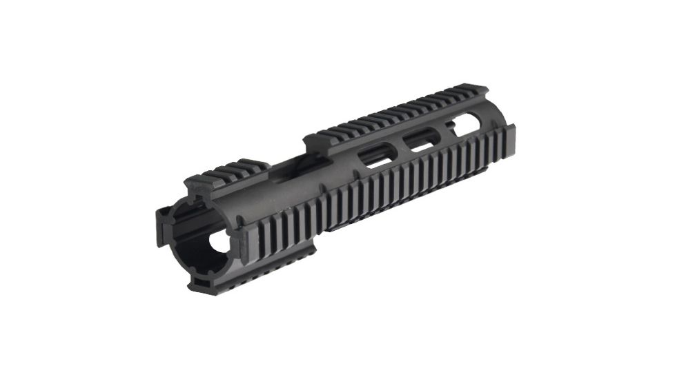 Leapers UTG PRO Model 4/AR15 Extended Car Length Drop-in Quad Rail, Front Extension, MTU015