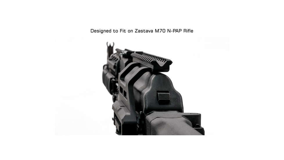 Leapers UTG QD AK Side Mount, M70 N-PAP, Black, Medium, MT-ZAK01