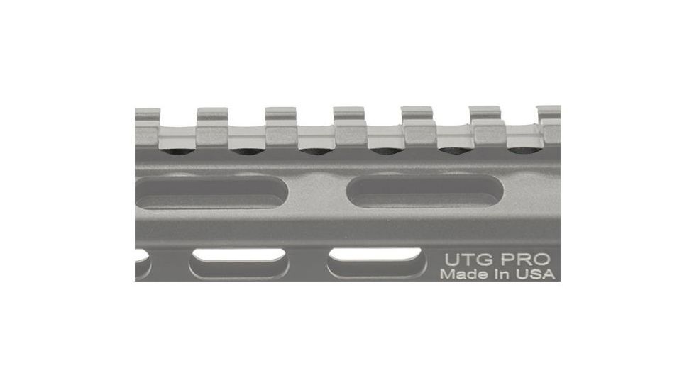 Leapers UTG Super Slim 20 MOA Elevated Picatinny Mount, 13 Slot, Black, MT-RSX20MOA