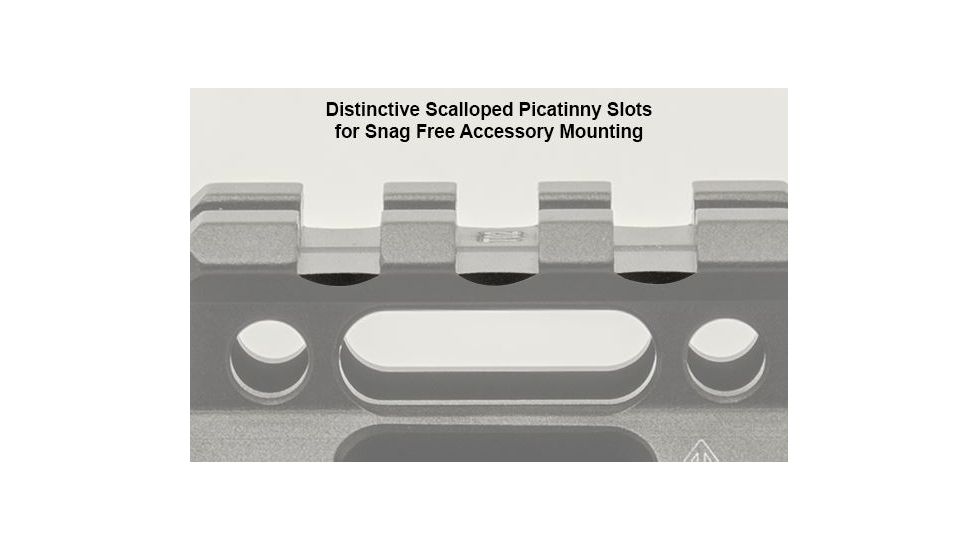 Leapers UTG Super Slim Picatinny Riser Mount, 0.83in Height, 3 Slots MT-RSX8S