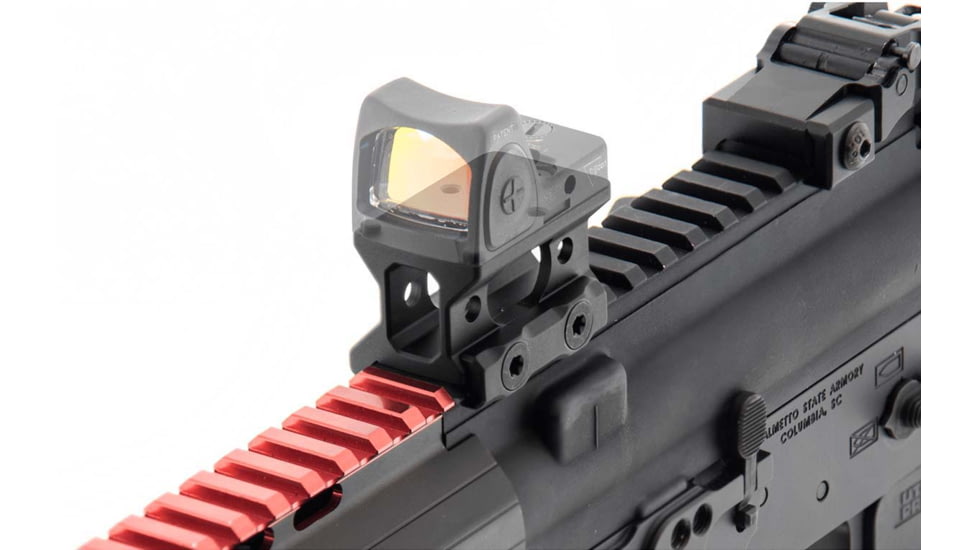 Leapers UTG Super Slim Picatinny RMR Mount, Lower 1/3 Co-Witness, Black, MT-RMR13C