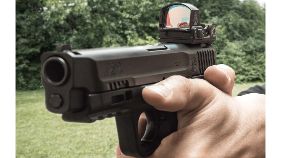 UTG Pro Super Slim RDM20 Mount for S&amp;W M&amp;P Rear Sight Dovetail, Black, RDM-20SW