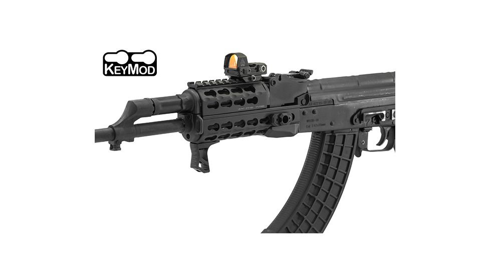 Leapers UTG Ultra Slim Handstop, KeyMod, Matte Black TL-HSK01