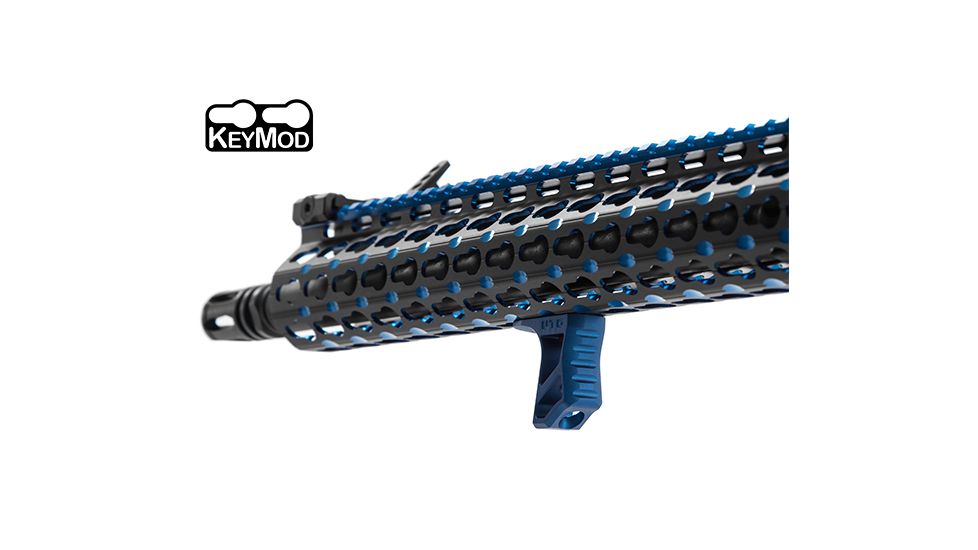 Leapers UTG Ultra Slim Handstop, KeyMod, Blue TL-HSK01B