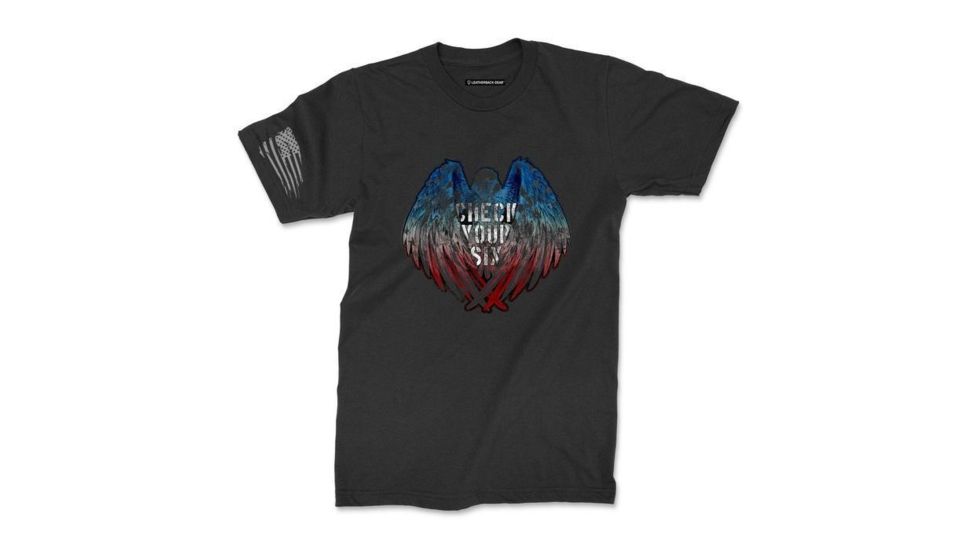 Leatherback Gear Round Logo T-Shirt - Men's, Extra Small, Black, LBG010BLKXSMLTS