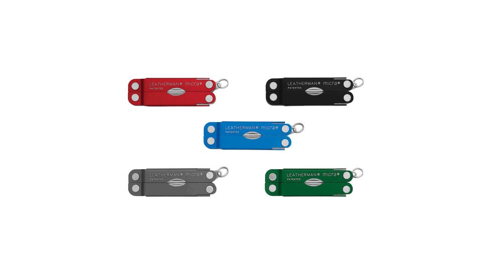 Leatherman Micra, Red Handle, Pkg Peg - 64330103K