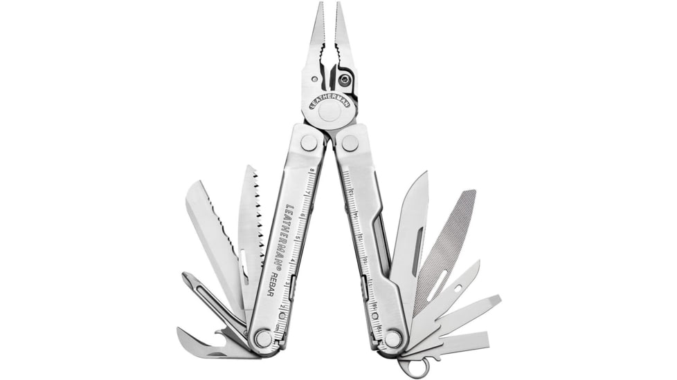 Leatherman Rebar 17-in-1 Multi-Tool w/420HC Straight/Serrated Blade, Standard Sheath 831548