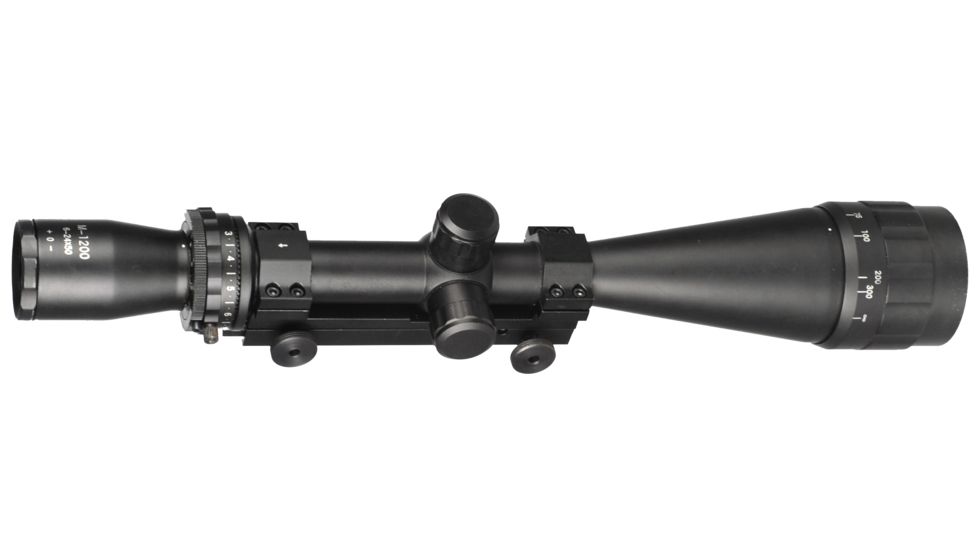 Hi-Lux 6-24x50 M-1200 Camputer ART Rifle Scope LART624X50TAK