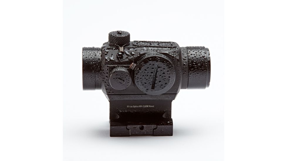 Hi-Lux Micro-Max B-Dot Gen2 Digital MM-2 Red Dot Sight w/Absolute Co-Witness Mount, Matte Black MM-2-ACW