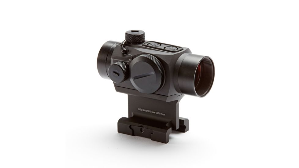 Hi-Lux Micro-Max B-Dot Gen2 Digital MM-2 Red Dot Sight w/Lower 1/3 Co-Witness Mount, Matte Black MM-2-L1/3