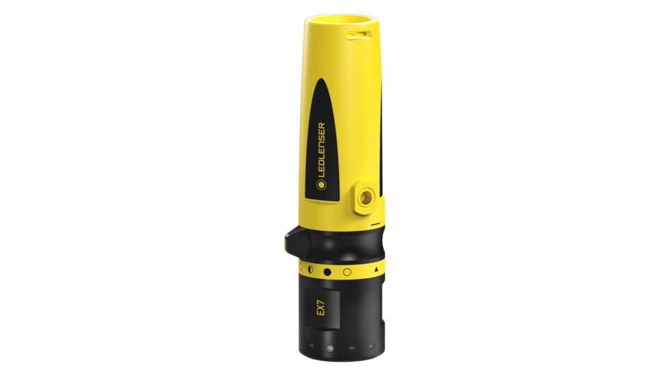 LED Lenser EX7 3x AA LED Flashlight, 200 Lumens, Box, Black, 880429