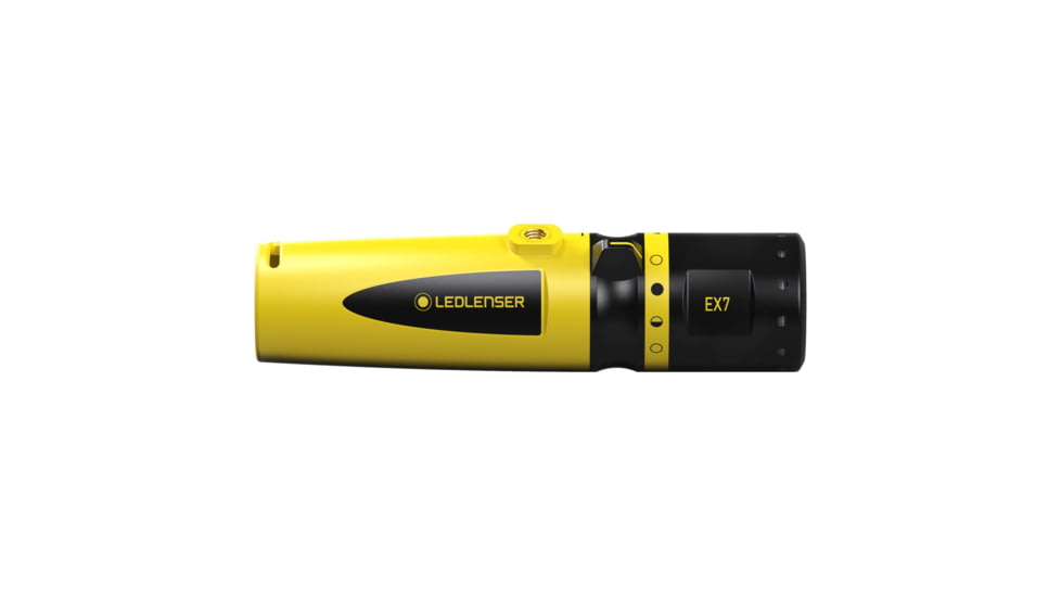 LED Lenser EX7 3x AA LED Flashlight, 200 Lumens, Box, Black, 880429