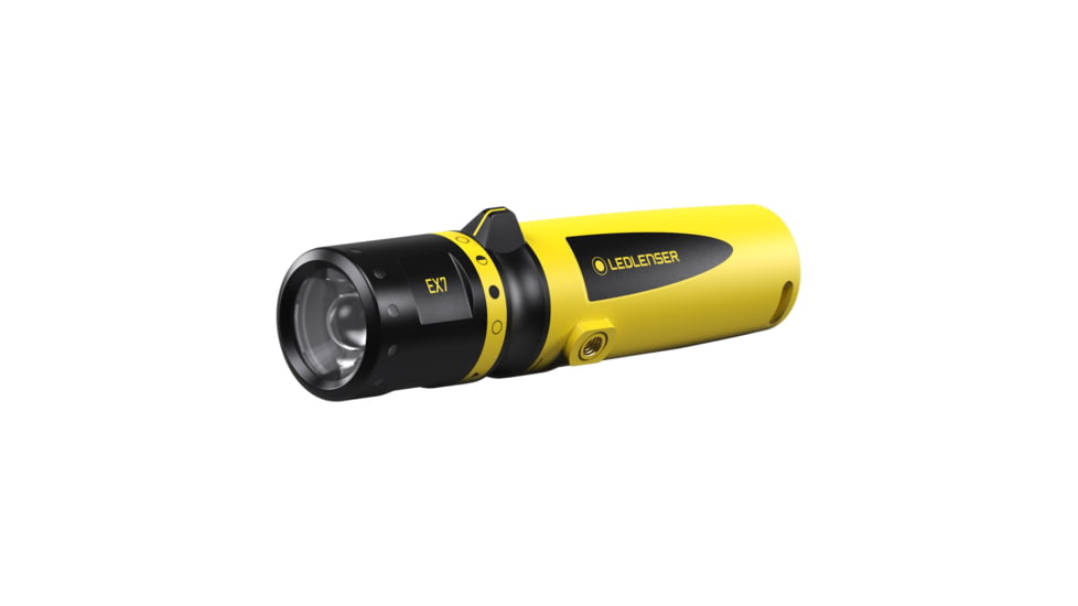 LED Lenser EX7 3x AA LED Flashlight, 200 Lumens, Box, Black, 880429
