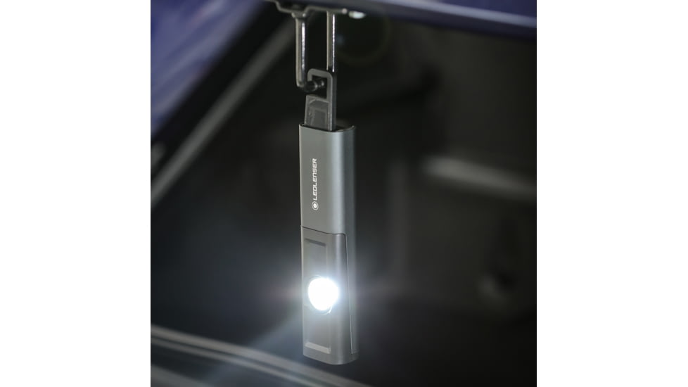 LED Lenser IW5R Li-Ion Rechargeable LED Work Light, 300 Lumens, Box, Black, 502004