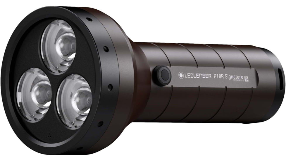 LED Lenser P18R Signature Flashlight, Li-ion 11.1V, Black, 880519