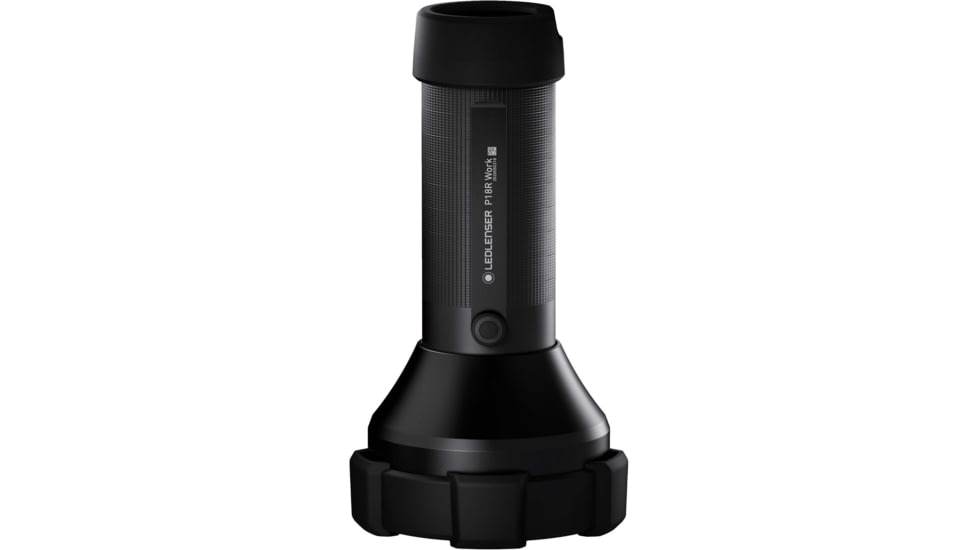 LED Lenser P18R Work Flashlight, Li-ion 11.1V, Black, 880525
