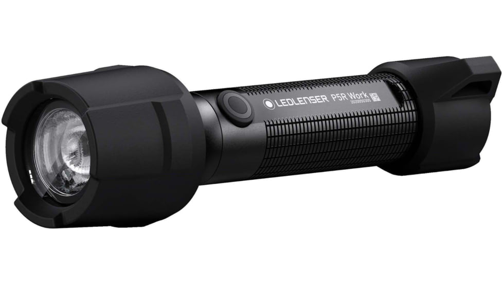 LED Lenser P5R Work Flashlight, Li-ion 3.7V, Black, 880528