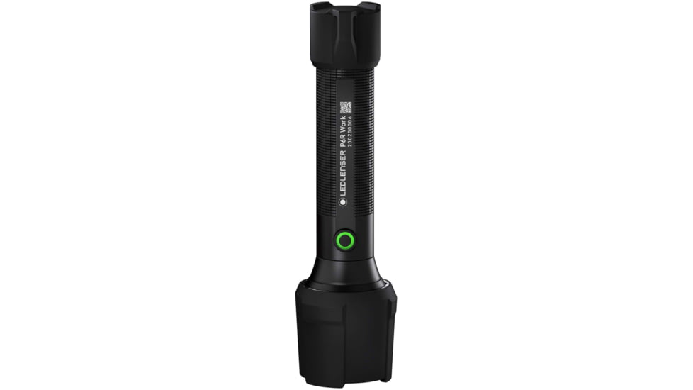 LED Lenser P6R Work Flashlight, Li-ion 3.63V, Black, 880529