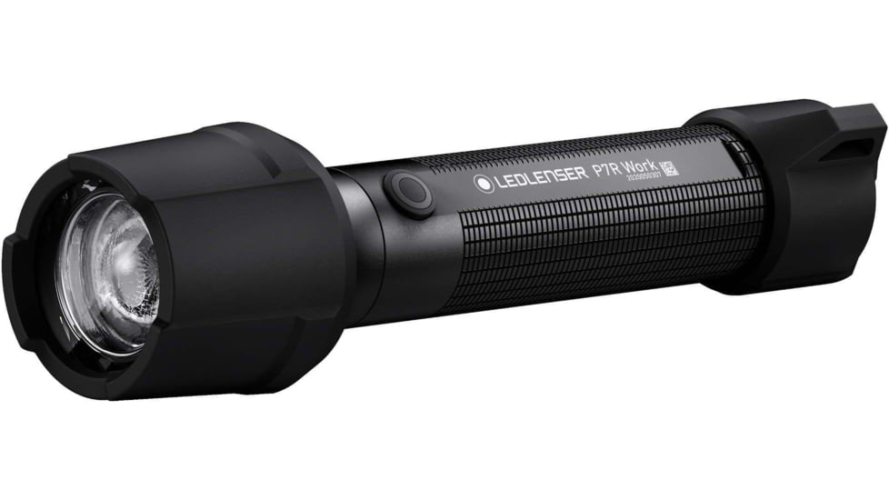 LED Lenser P7R Work Flashlight, Li-ion 3.7V, Black, 880530