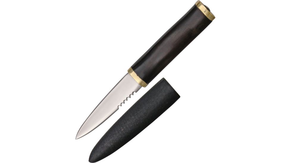 Legacy Arms Scottish Sgian Dubh Sword, SS Partially SE, Black ironwood handle IP006