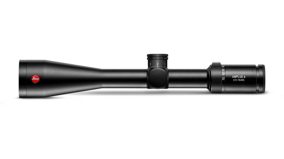 Leica Amplus 6 2.5-15x50i Rifle Scope, Tube 30mm, SFP, Ballistic BDC, Black, 50311