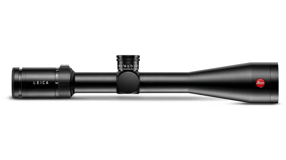 Leica Amplus 6 Rifle Scope, 2.5-15x50mm, 30mm Tube, Second Focal Plane, Ballistic BDC MOA Reticle, Black, 50312