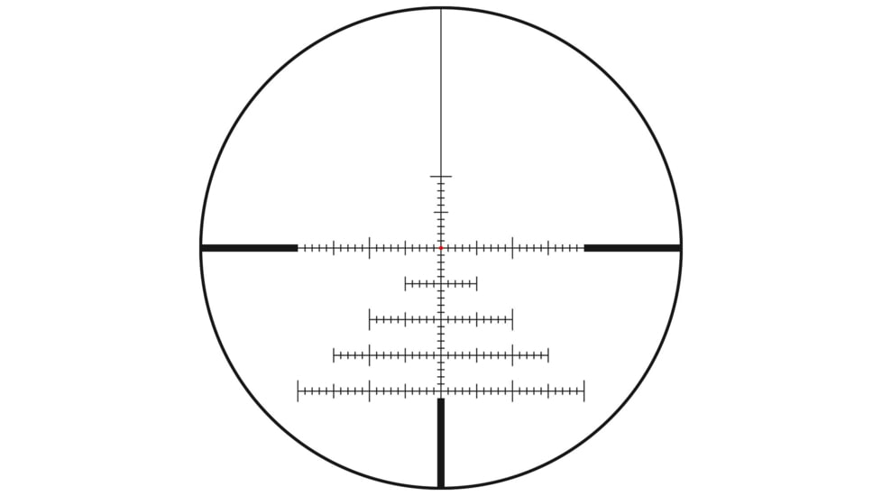 Leica AmPlus 6 Rifle Scope, 2.5-15x50mm, 30mm Tube, Second Focal Plane, Ballistic BDC MOA Reticle, Black, 50312