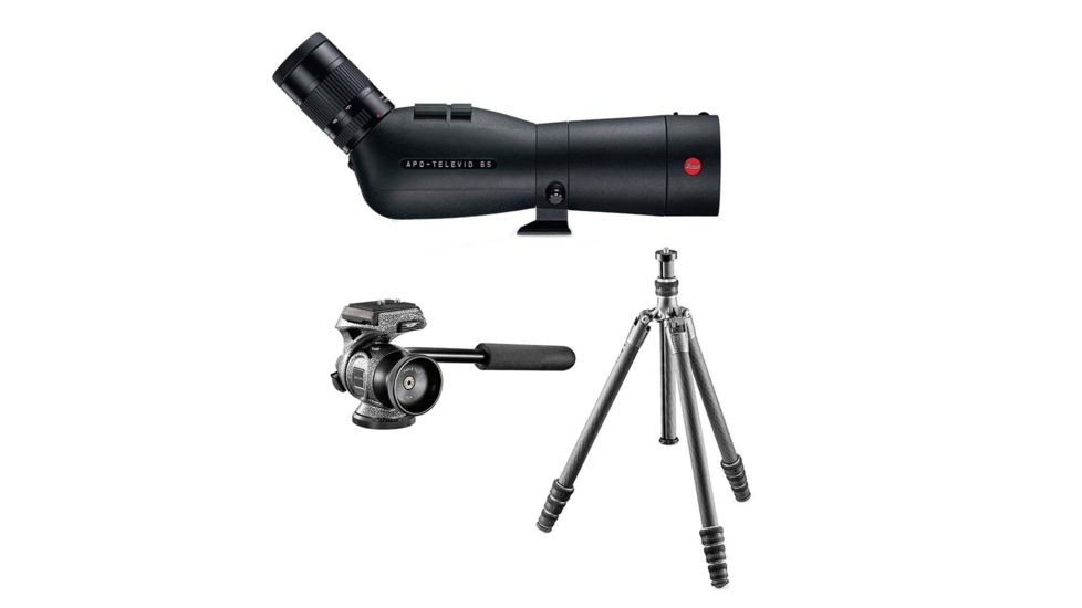 Leica APO-Televid 65 Angled Travel Package, Black 40138